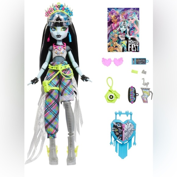 Nwt  Monster High Frankie Stein Mattel - Picture 2 of 5